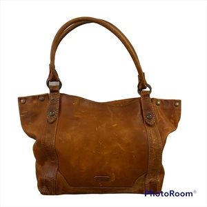 FRYE Melissa Tote Bag Brown